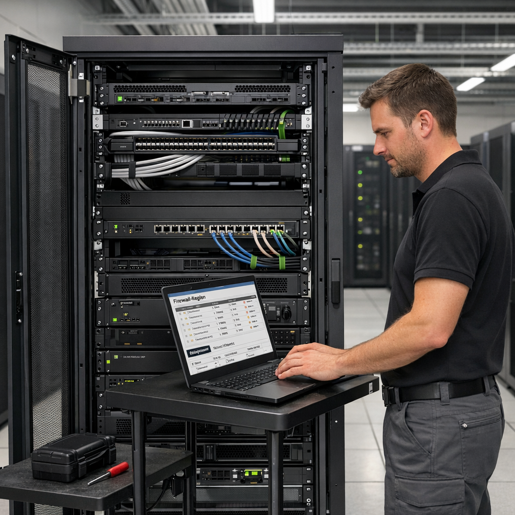 Einrichtung - Firewall im Data-Center