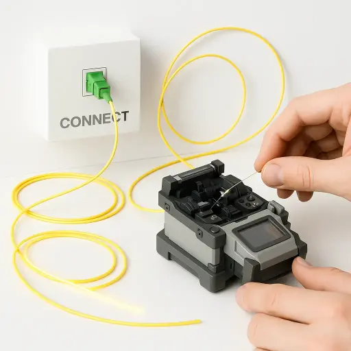 Glasfaser Einrichtung - Mindestlaufzeit 12 Monte