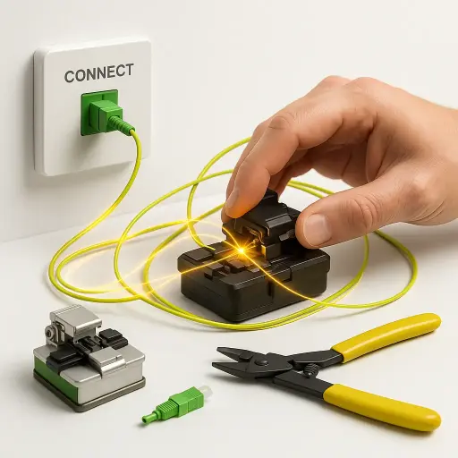 Glasfaser Einrichtung - Mindestlaufzeit 36 Monte